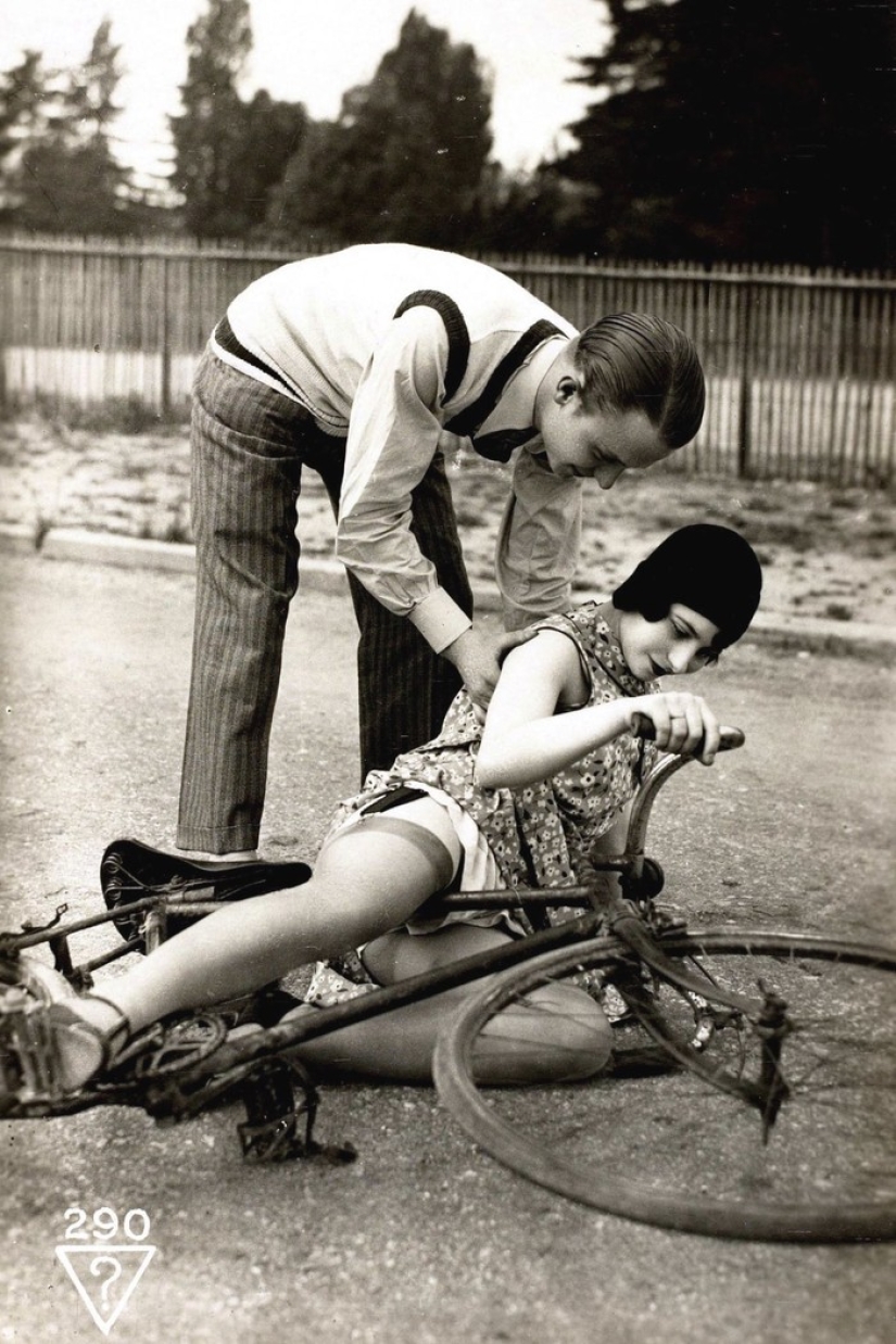¡Oh veces! ¡Oh, moral! Cómo se veían las postales eróticas en los años 20