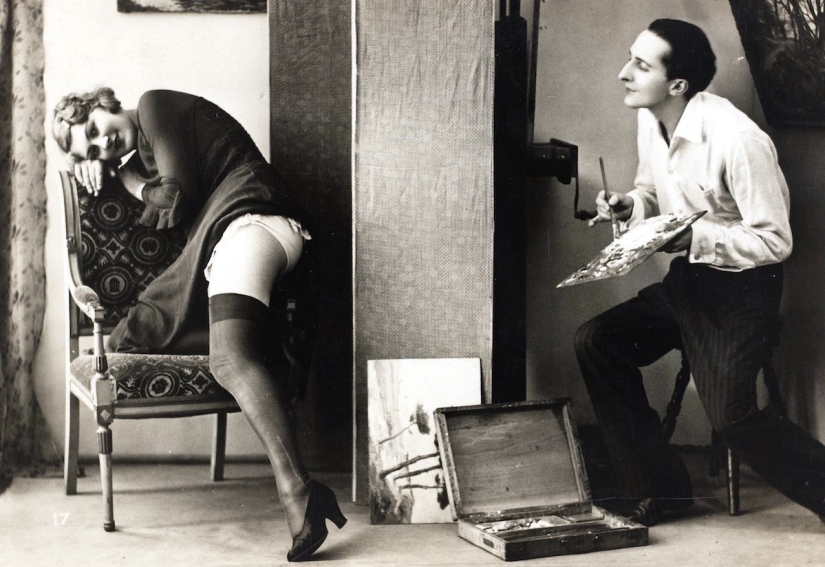 ¡Oh veces! ¡Oh, moral! Cómo se veían las postales eróticas en los años 20