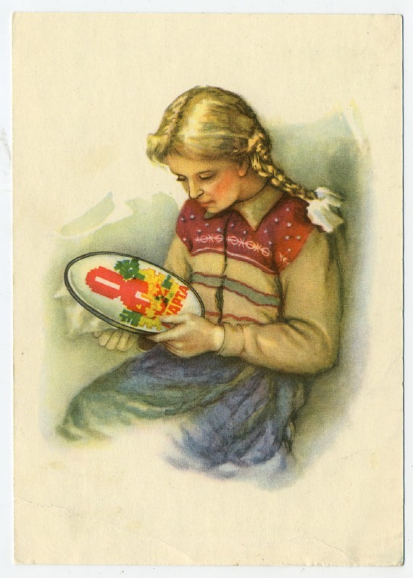 Old postcards for March 8