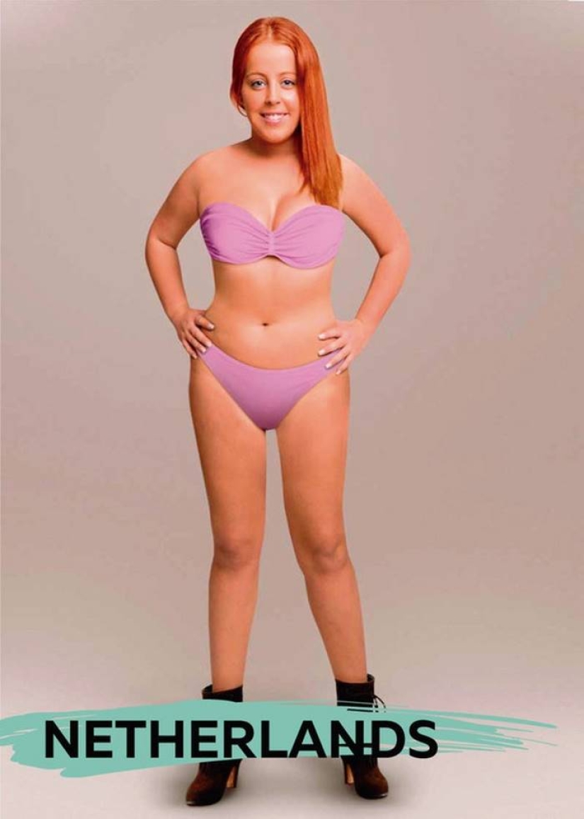 One girl, photoshop and beauty standards in 18 countries around the world