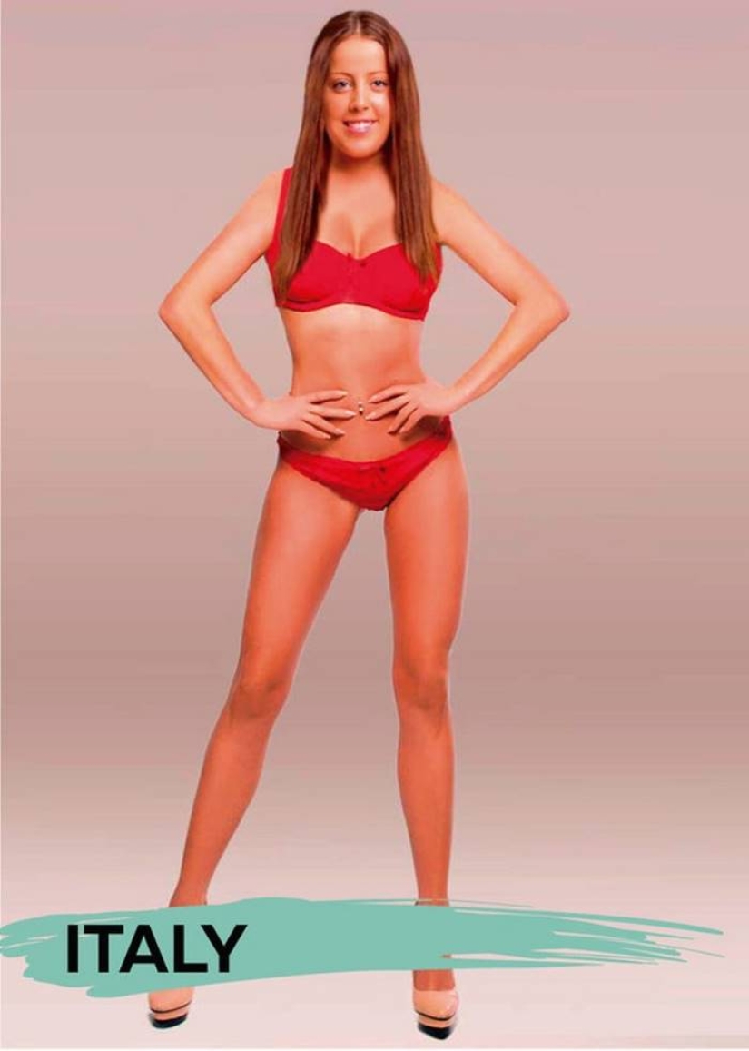 One girl, photoshop and beauty standards in 18 countries around the world