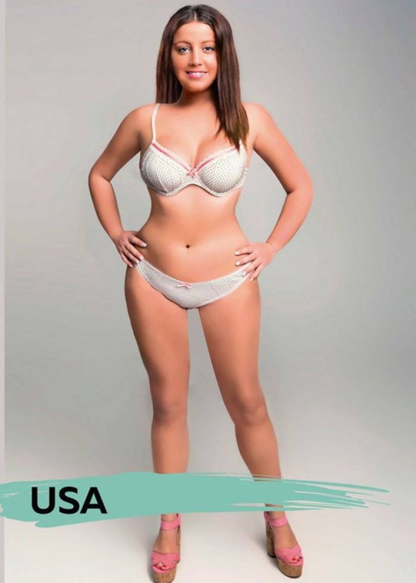 One girl, photoshop and beauty standards in 18 countries around the world