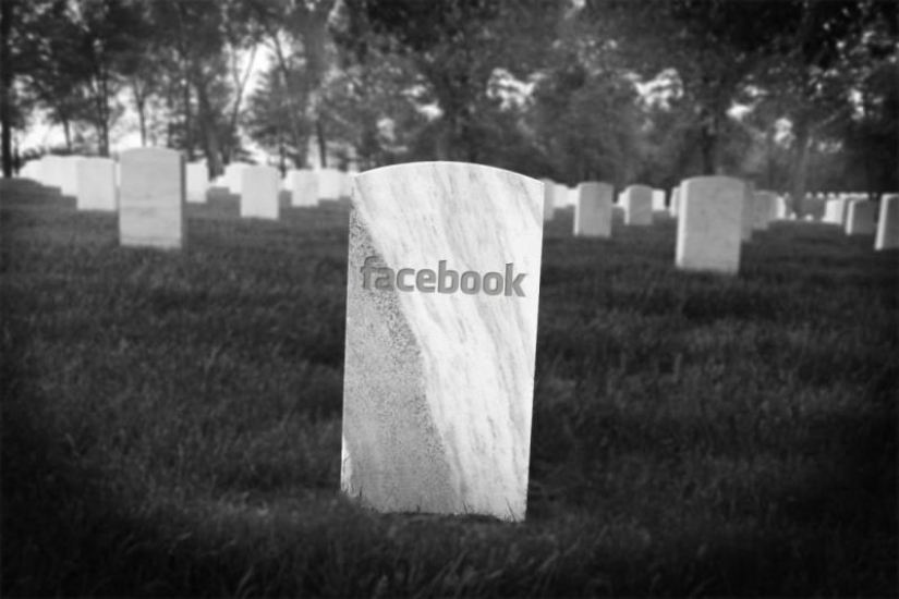 Online cemeteries: where do the accounts of deceased users of social networks go