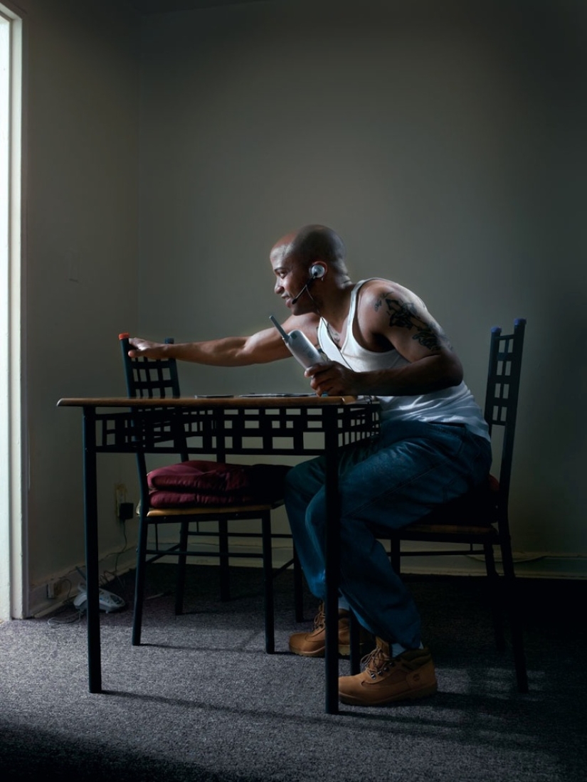 Operators of the "phone sex" service reveal the secret fantasies of their clients in Phil Toledano's photo project