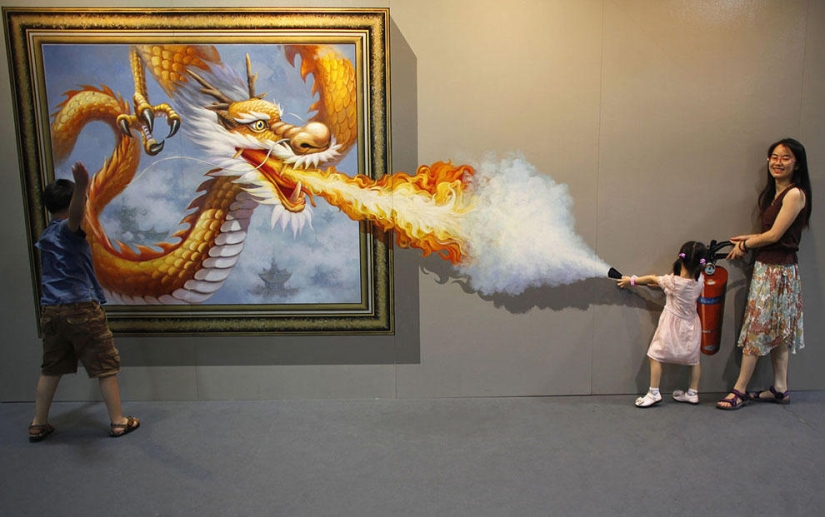 Optical illusions from all over the world