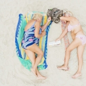 Original beach "personalities" in the lens of Tadao Cern