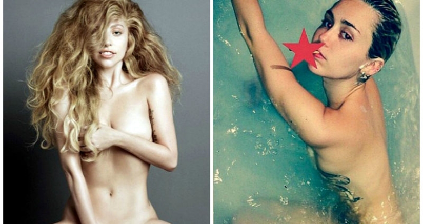 Painted to shine: "naked" photos of stars on Instagram that millions liked Painted to shine: "naked" photos of stars on Instagram that millions liked