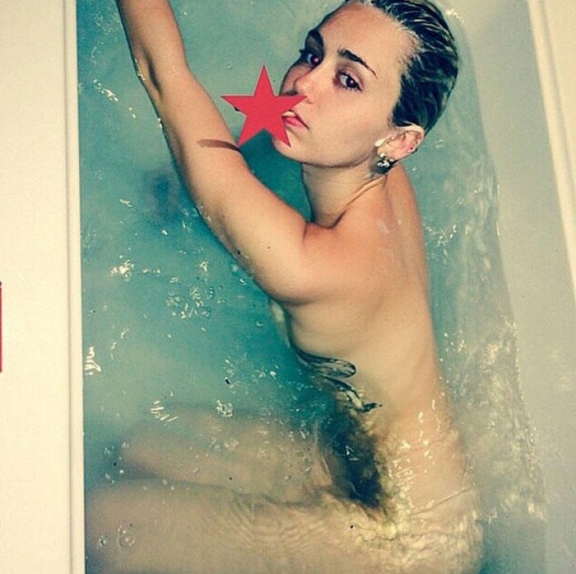 Painted to shine: "naked" photos of stars on Instagram that millions liked Painted to shine: "naked" photos of stars on Instagram that millions liked