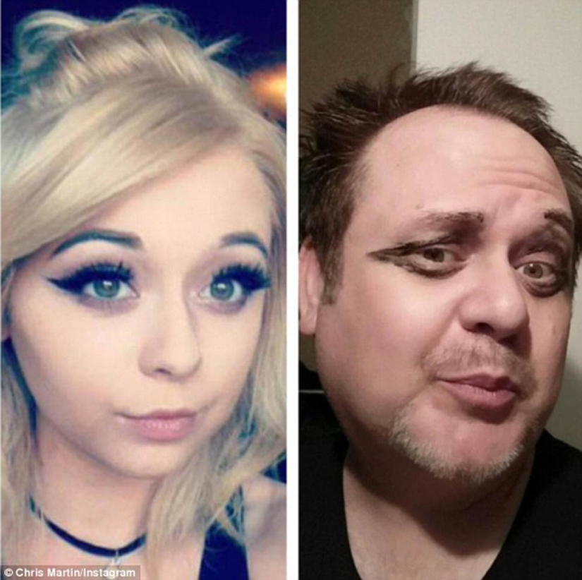 Papá trolea a su hija parodiando su selfie Papá trolea a su hija parodiando su selfie