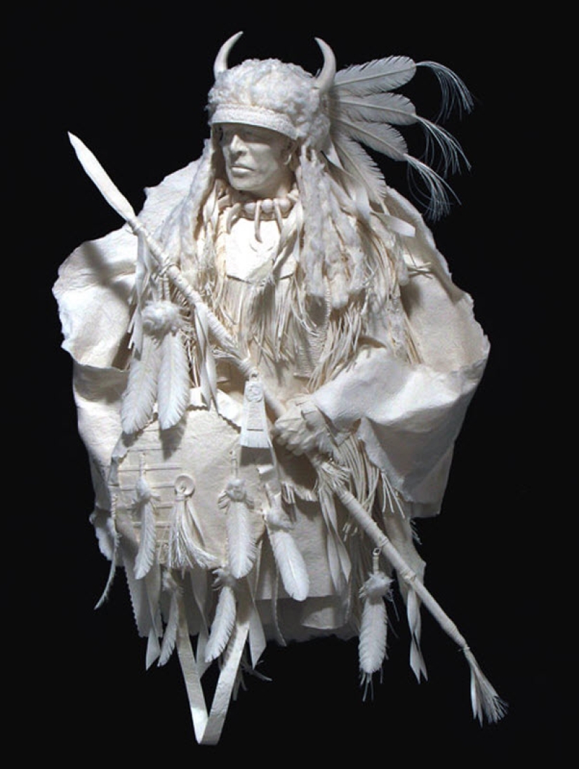 Paper sculptures Paper sculptures