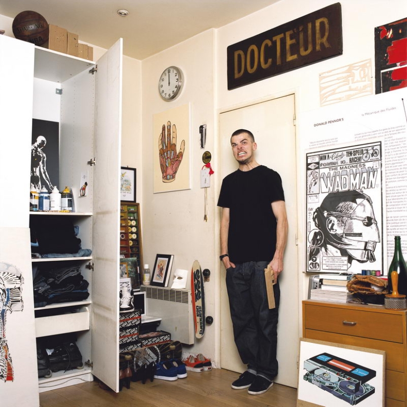 Parisian interiors and their inhabitants