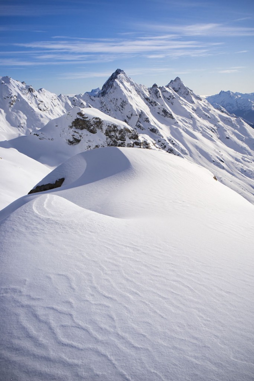País de las maravillas de invierno en Nueva Zelanda