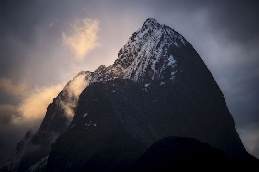 País de las maravillas de invierno en Nueva Zelanda