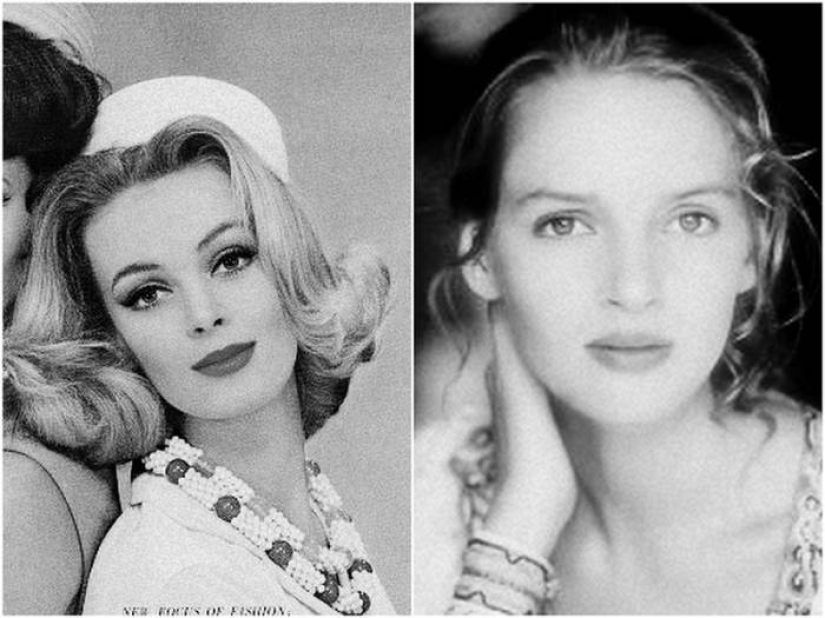 Pearl from the dynasty of Scandinavian beauties: Nena von Schlebrugge, mother of Uma Thurman