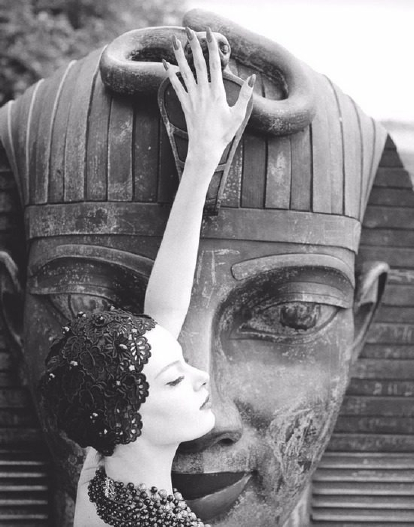 Perla de la dinastía de las bellezas escandinavas: Nena von Schlebrugge, madre de Uma Thurman