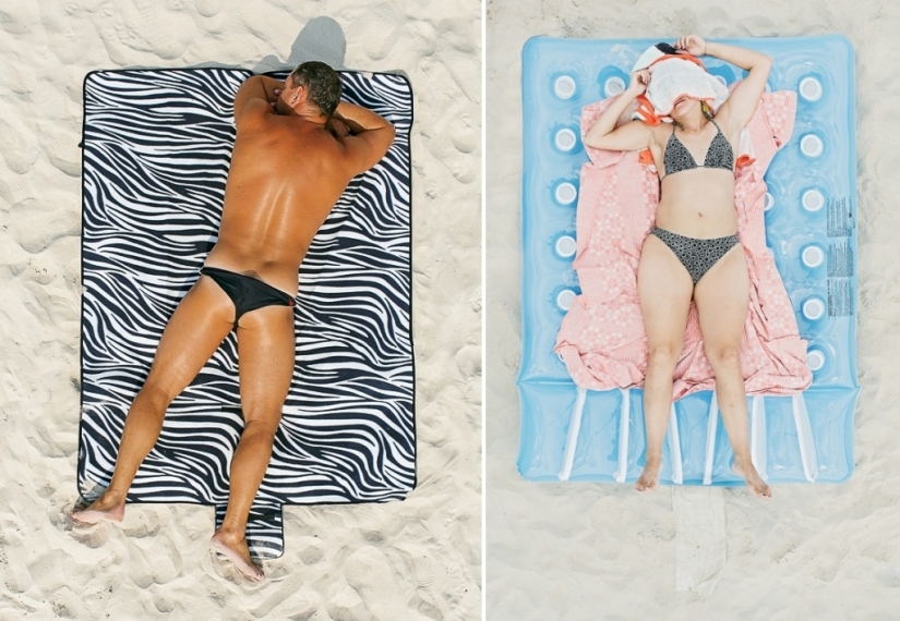 "Personalidades" originales de la playa en la lente de Tadao Cern