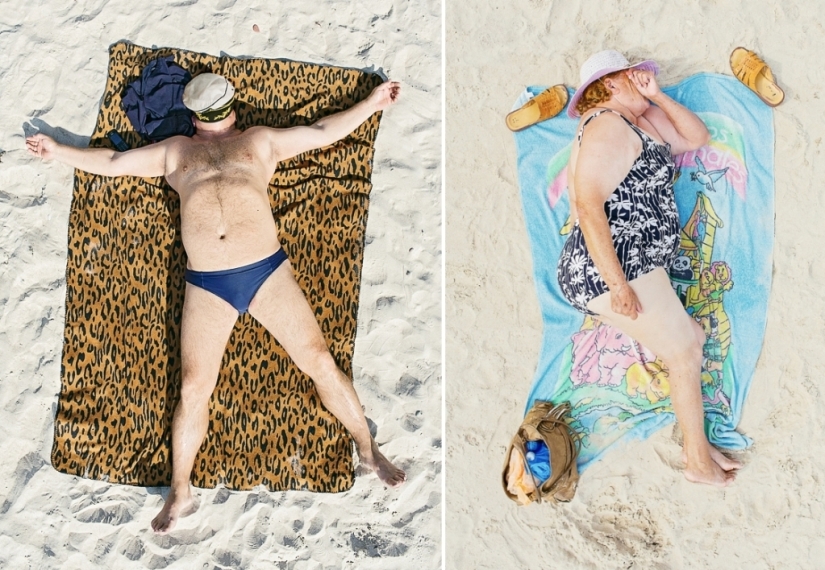 "Personalidades" originales de la playa en la lente de Tadao Cern