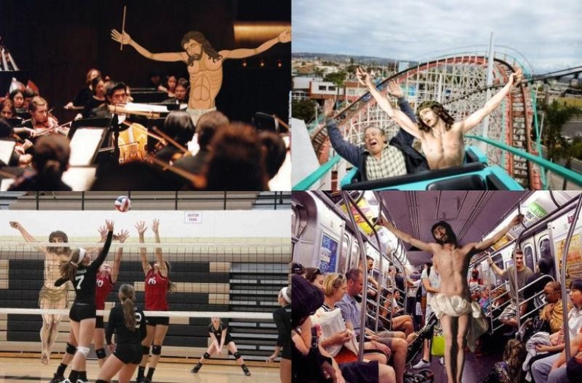 Photo project "Jesus is everywhere" Photo project "Jesus is everywhere"