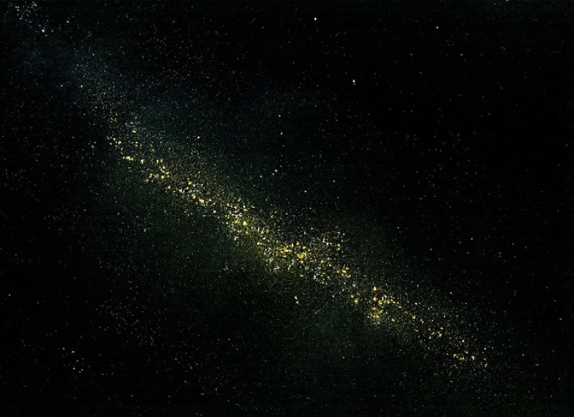 Photos of space that actually depict food