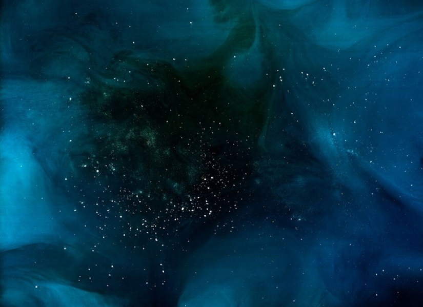 Photos of space that actually depict food