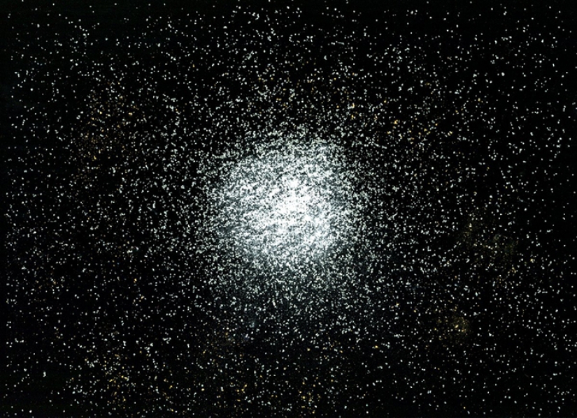 Photos of space that actually depict food