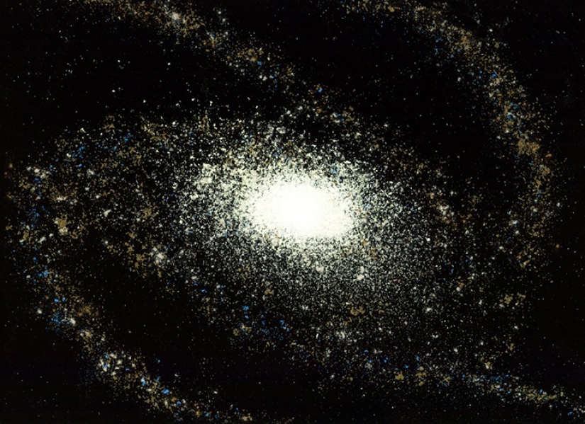 Photos of space that actually depict food