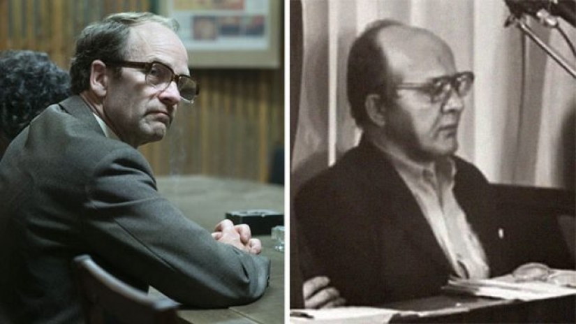 Photos of the actors of the Chernobyl series in comparison with the real participants in the Chernobyl accident