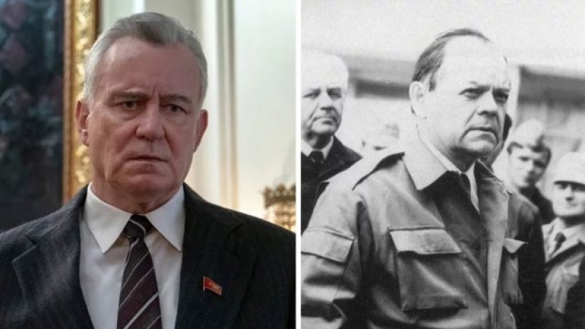 Photos of the actors of the Chernobyl series in comparison with the real participants in the Chernobyl accident