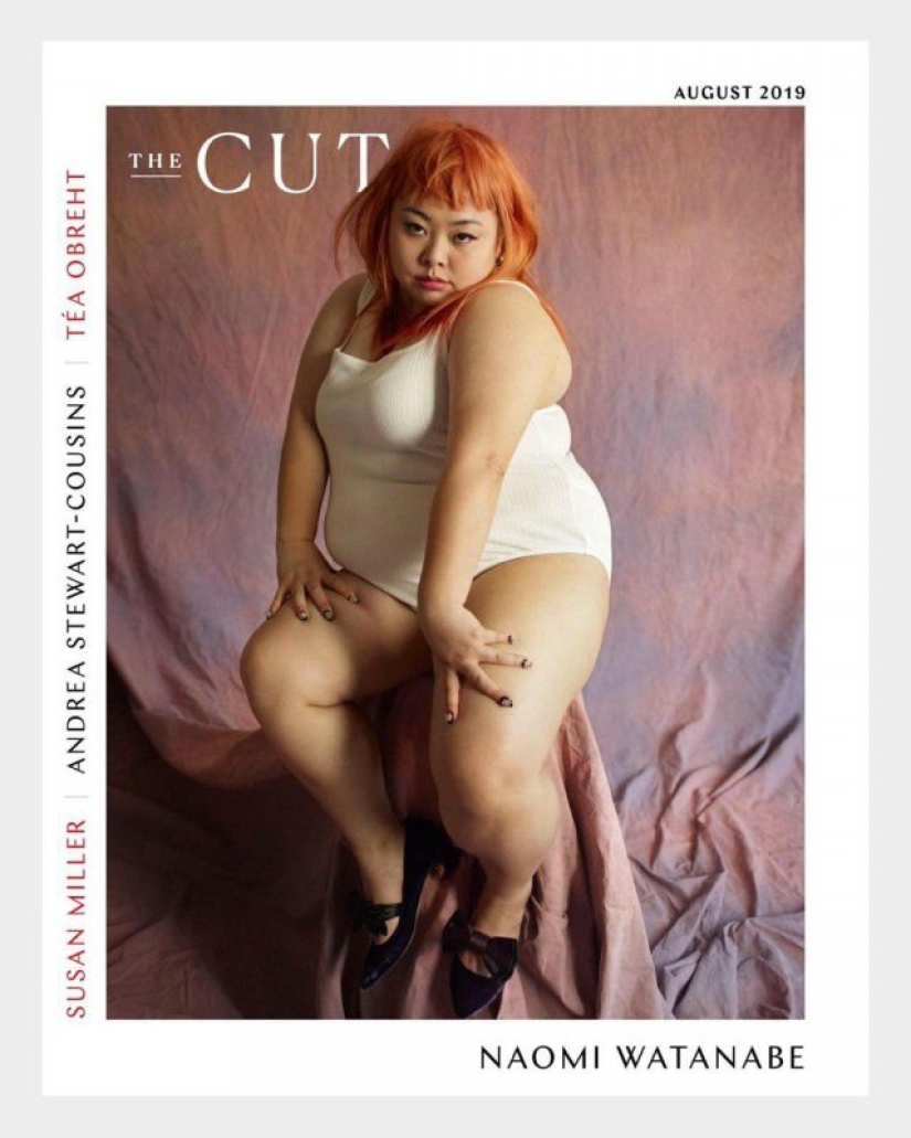 Photos of this Japanese plus-size model do not leave anyone indifferent