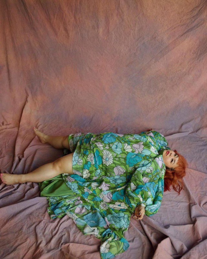Photos of this Japanese plus-size model do not leave anyone indifferent