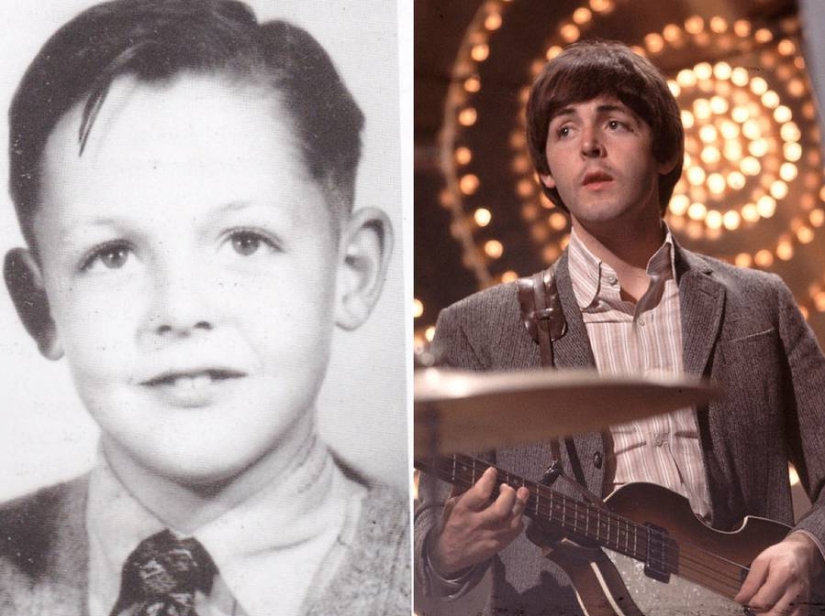 Photos of world rock stars in their youth that you hardly saw