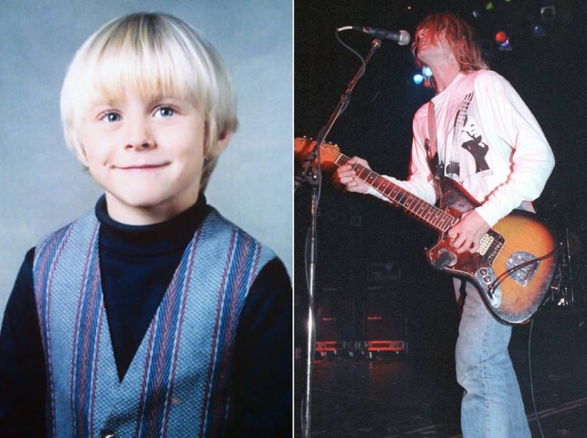 Photos of world rock stars in their youth that you hardly saw