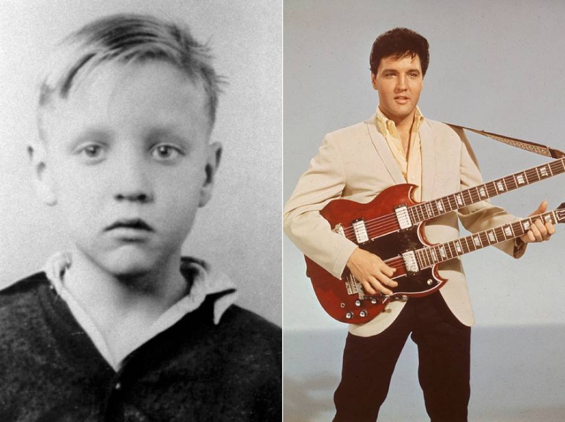 Photos of world rock stars in their youth that you hardly saw