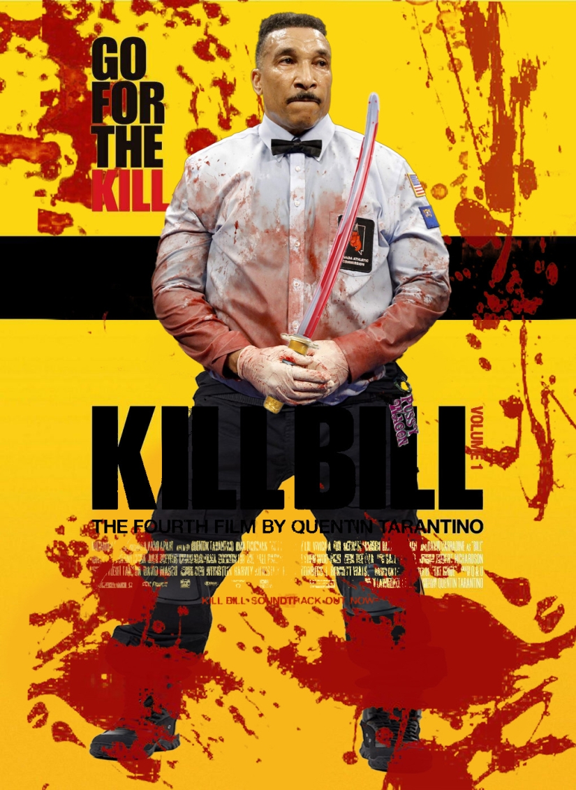 Photoshop battle: the judge after the "bloody" boxing match