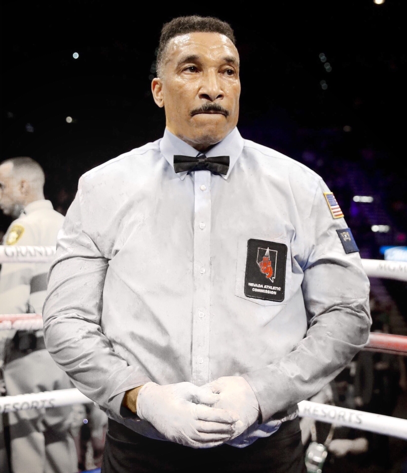 Photoshop battle: the judge after the "bloody" boxing match