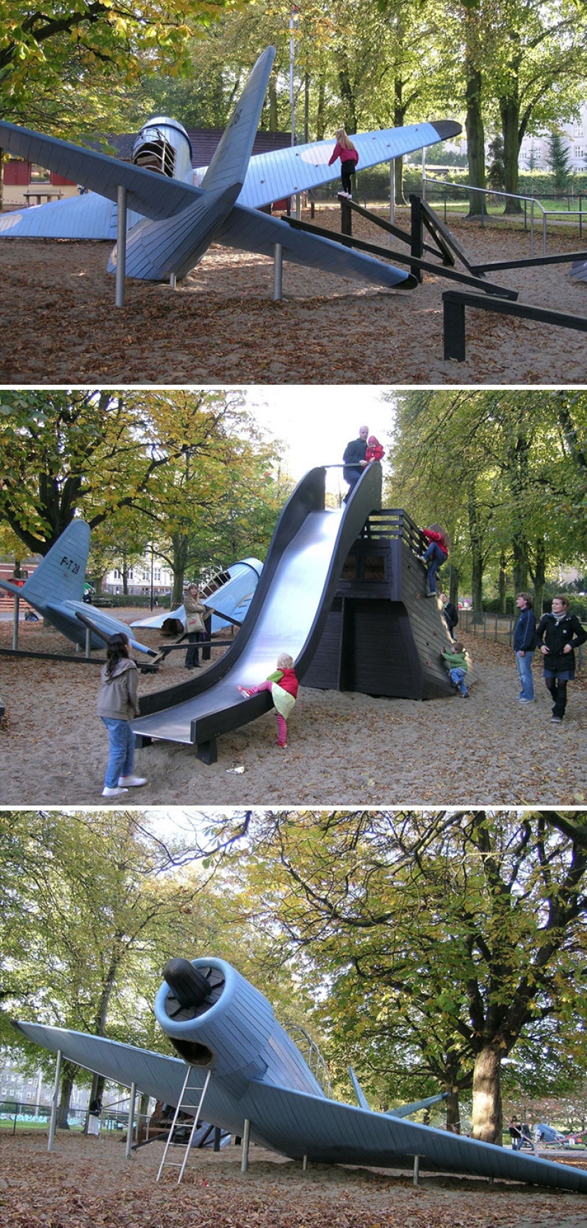 Playgrounds from a Danish company that even adults can't resist