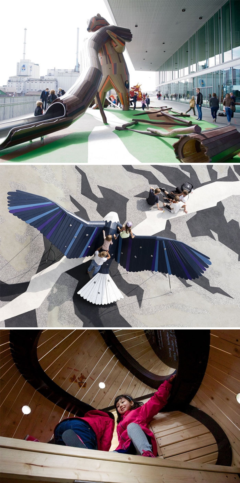 Playgrounds from a Danish company that even adults can't resist