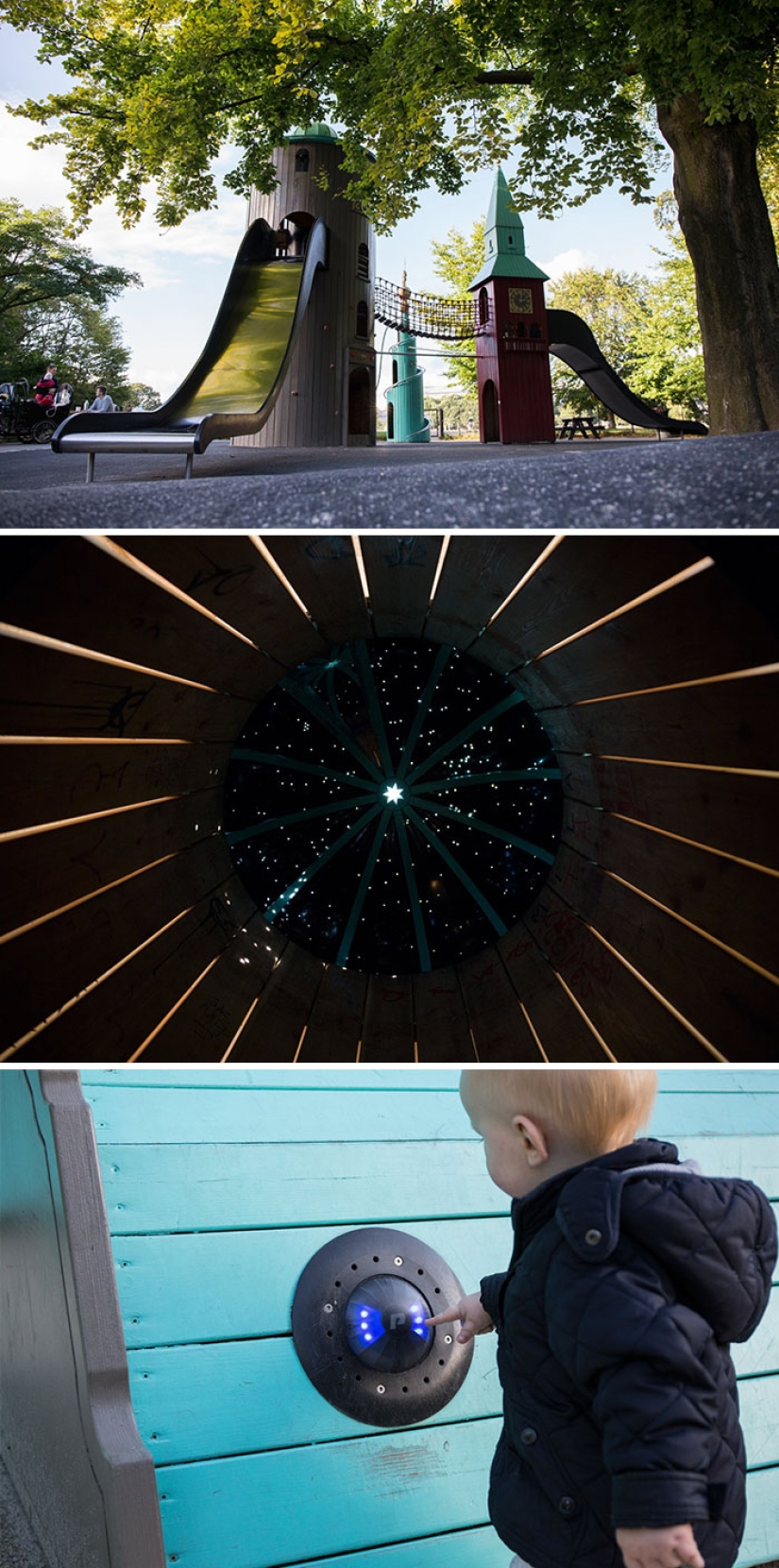 Playgrounds from a Danish company that even adults can't resist
