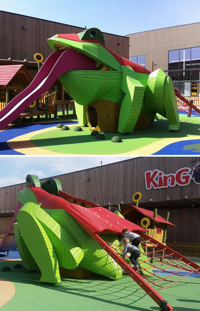 Playgrounds from a Danish company that even adults can't resist