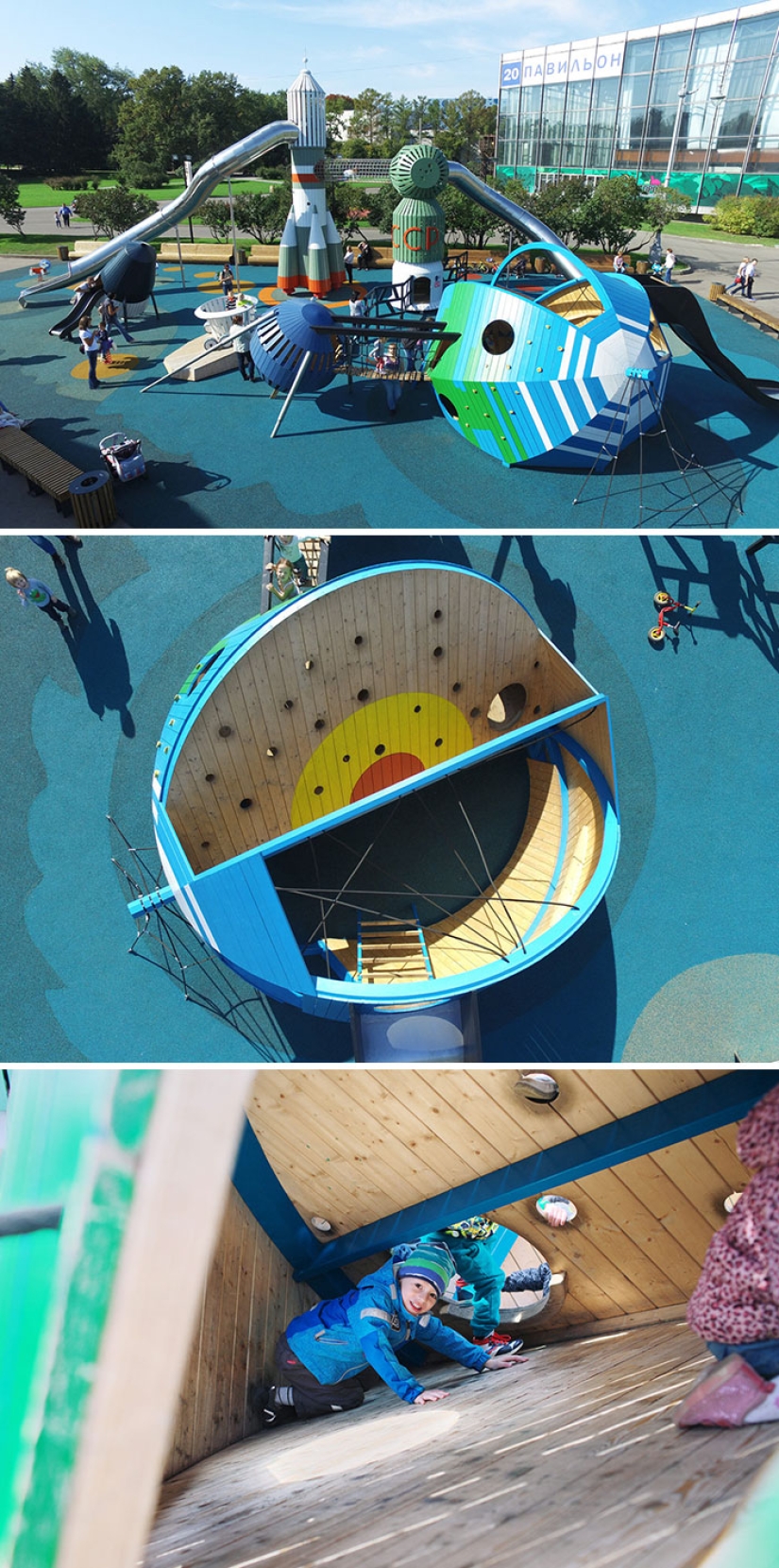 Playgrounds from a Danish company that even adults can't resist