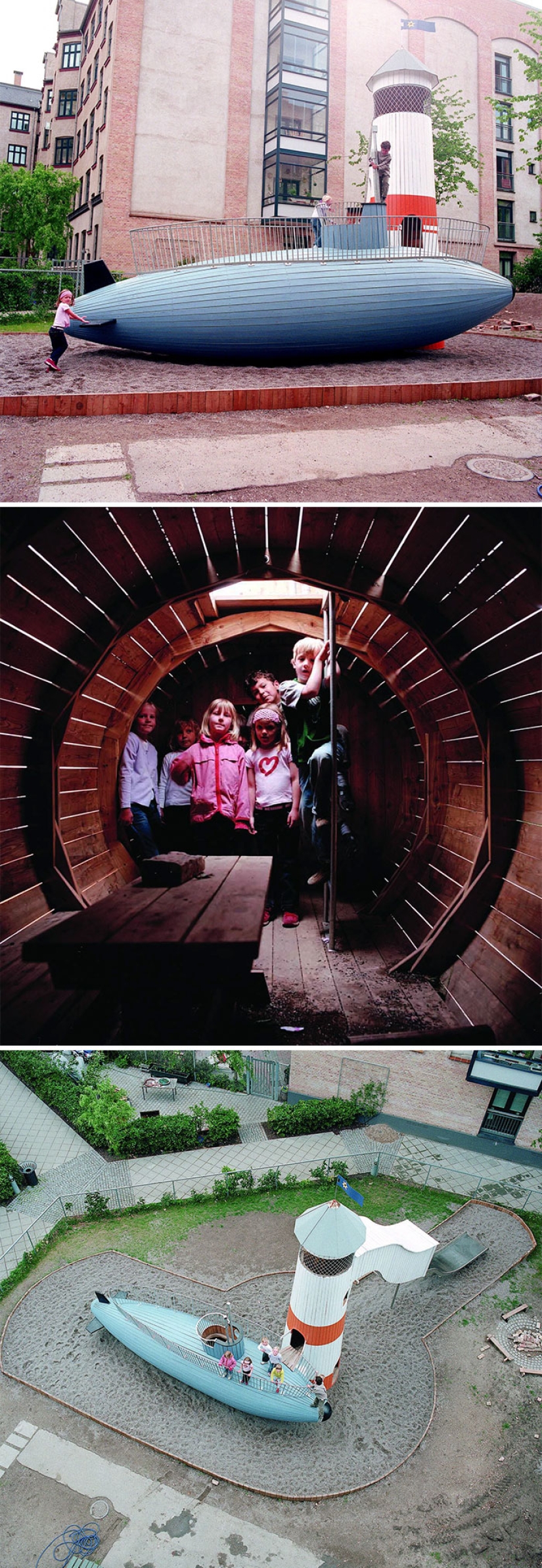 Playgrounds from a Danish company that even adults can't resist