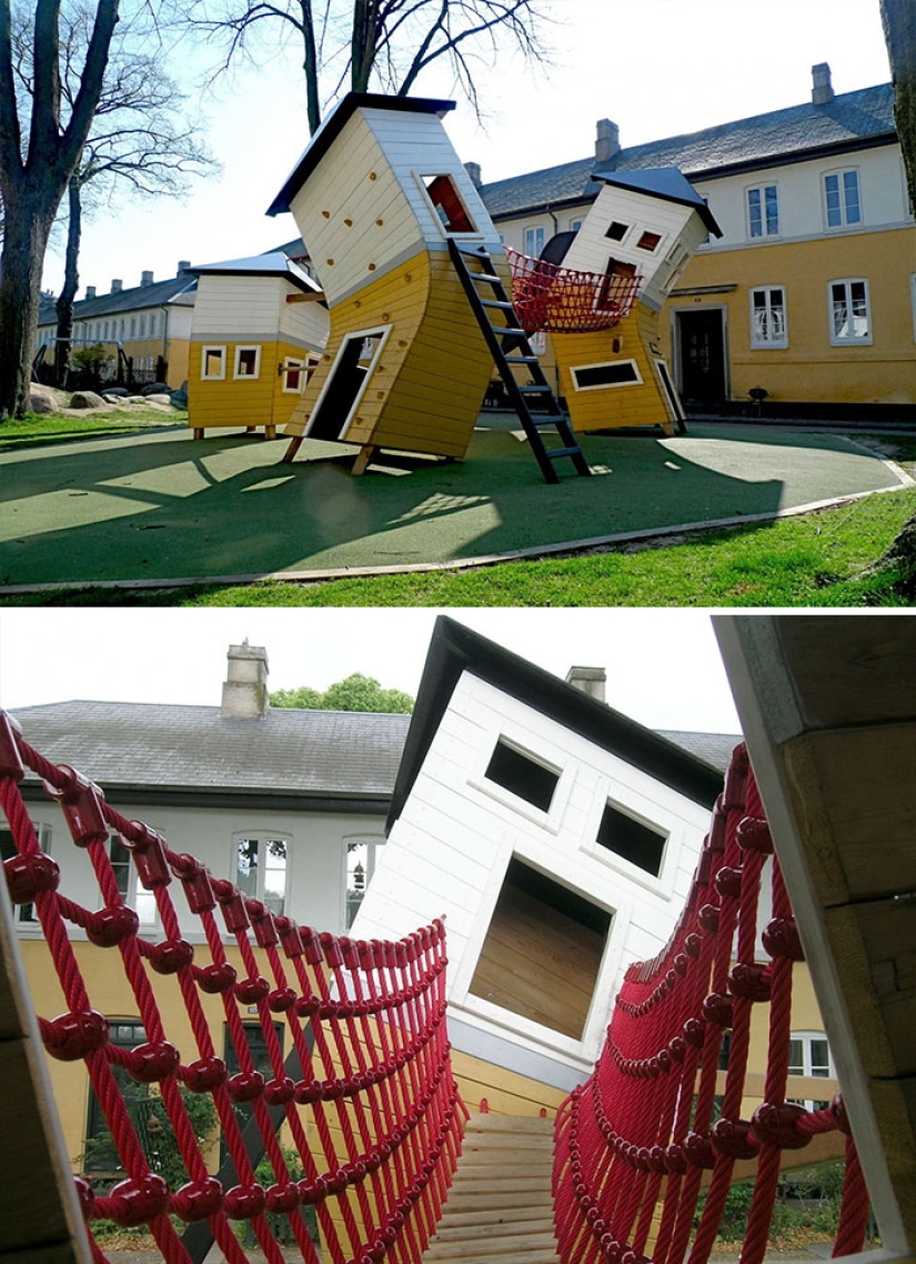Playgrounds from a Danish company that even adults can't resist