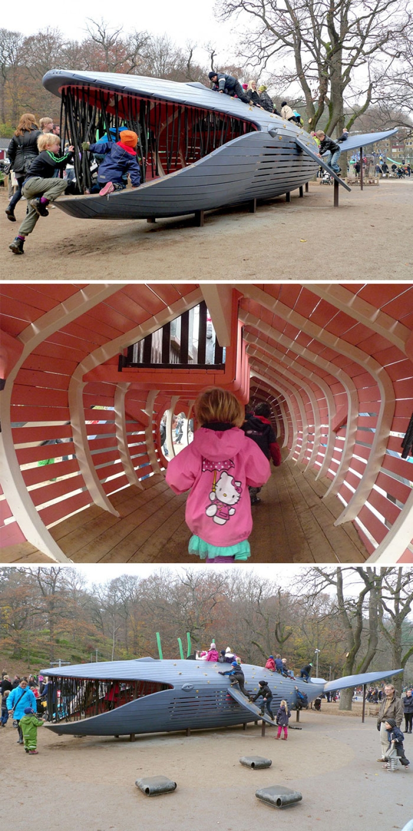 Playgrounds from a Danish company that even adults can't resist