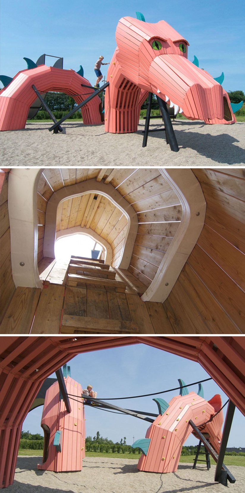 Playgrounds from a Danish company that even adults can't resist