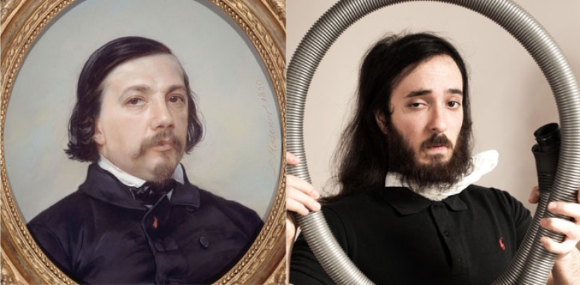 Popular bloggers recreate masterpieces of French art on Instagram