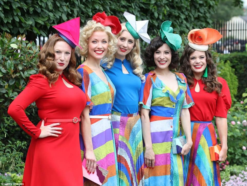 Por la mañana, la princesa, por la noche, la rana borracha: el primer día de carreras comenzó en Ascot