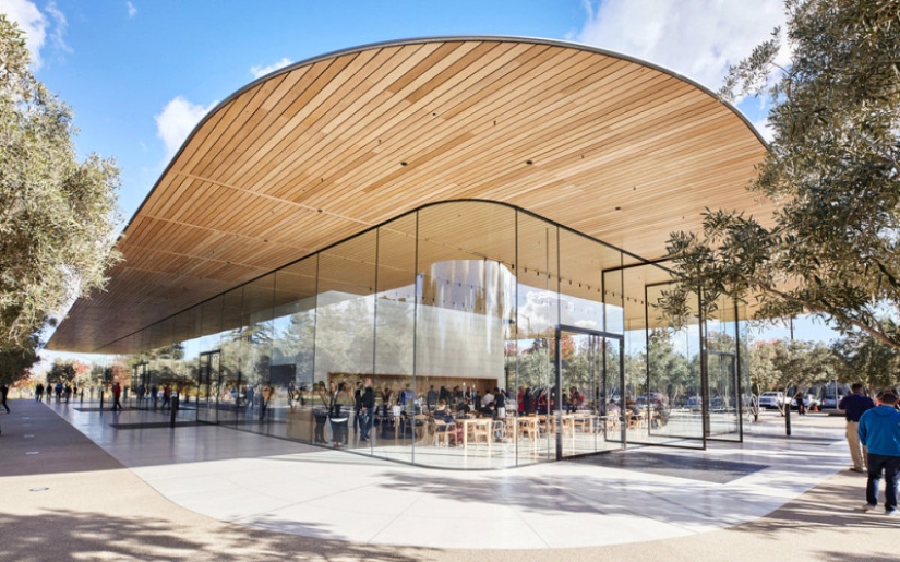 Por qué los empleados de la nueva sede de Apple se rompen la frente en el trabajo