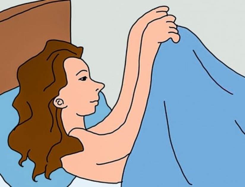 ¿Por qué no podemos dormir sin una manta, incluso en una noche calurosa?