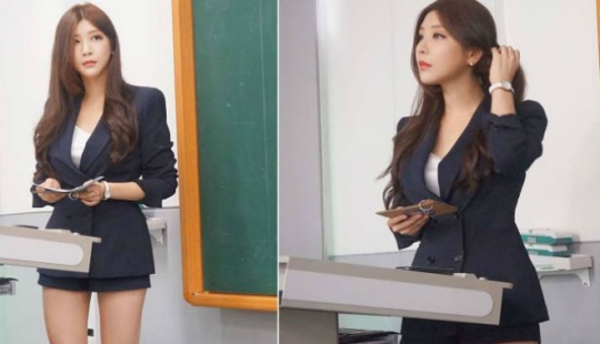 Porn teacher exists, or Why this girl's lectures are never missed