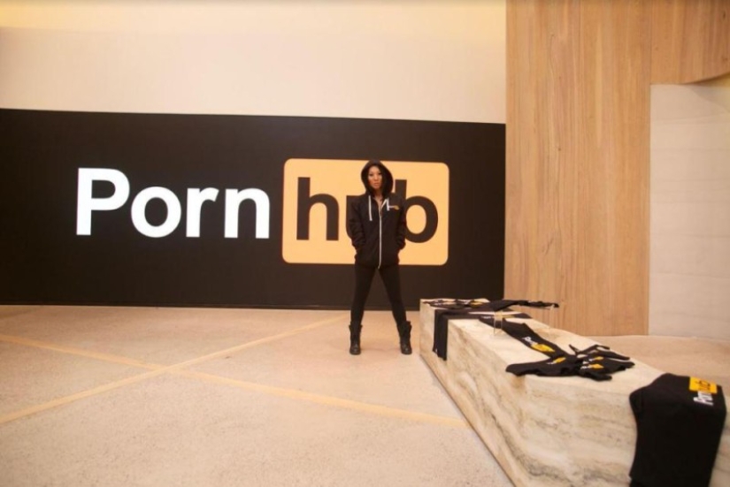PornHub has opened the first branded store where you can get to the site through the bed